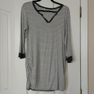 3/4 sleeve maternity top